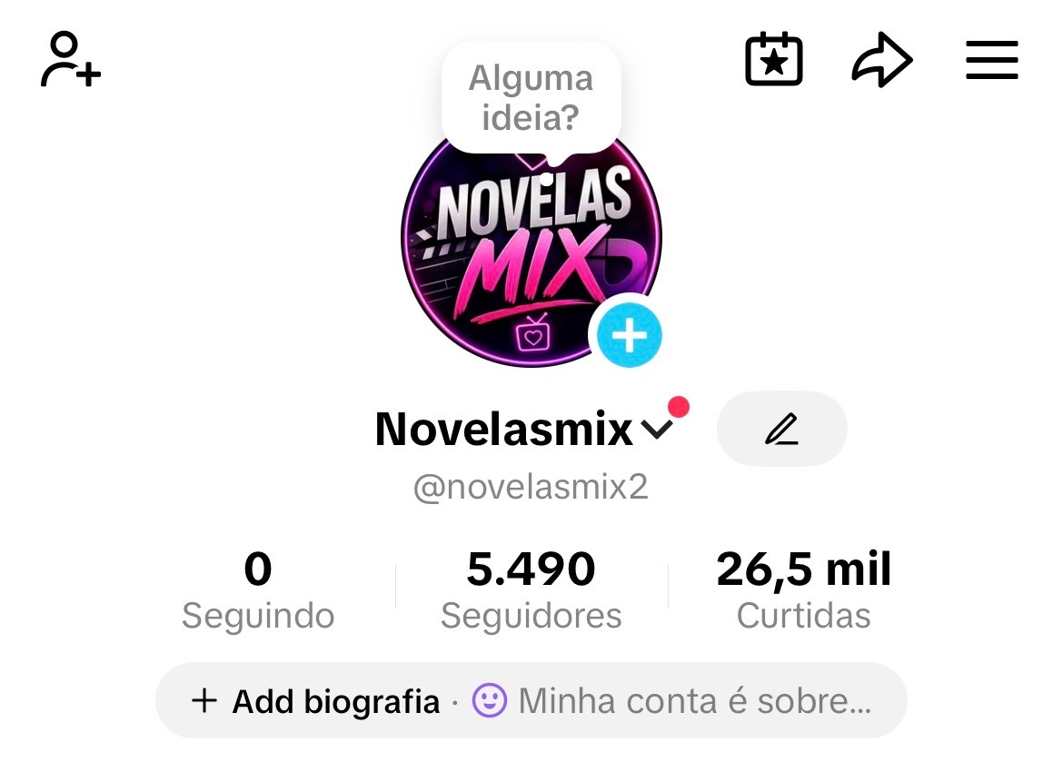 Conta Tiktok Shop +5K de Seguidores