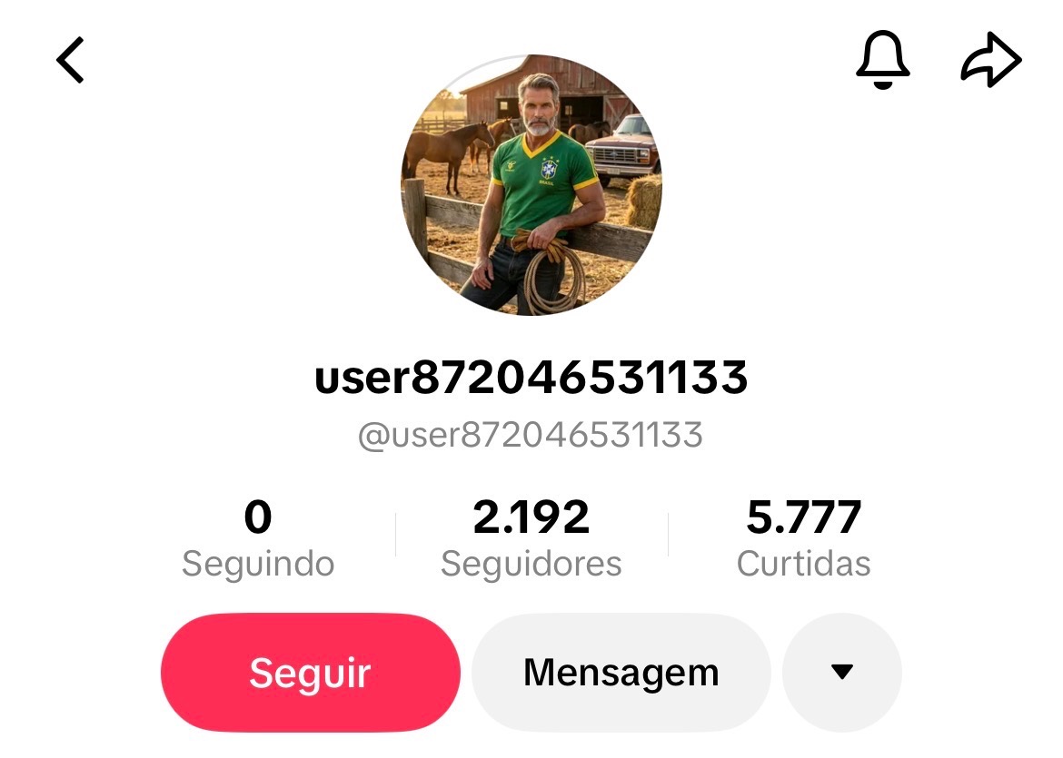 Conta Tiktok Shop +2K de Seguidores
